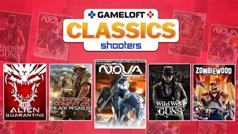 gameloft classics game list