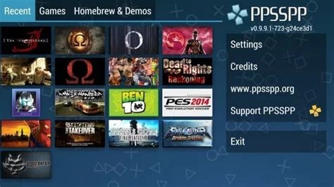 games to play on ppsspp emulator