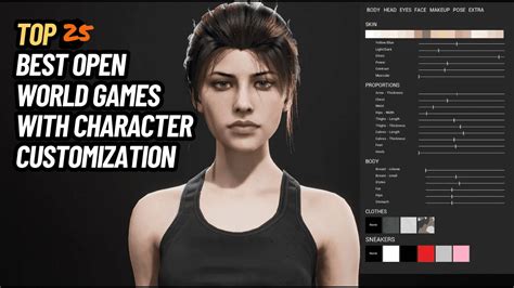 games with the most character customization