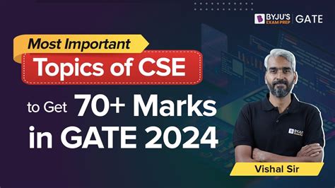 gate important topics for cse