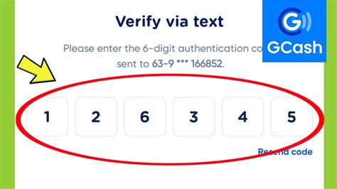 gcash otp code