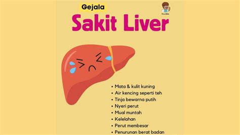 gejala liver