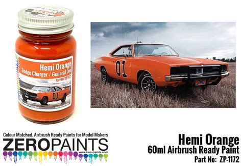 general lee orange paint code