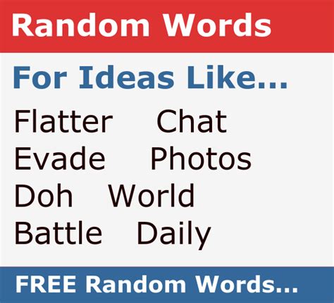 generate 20 random words