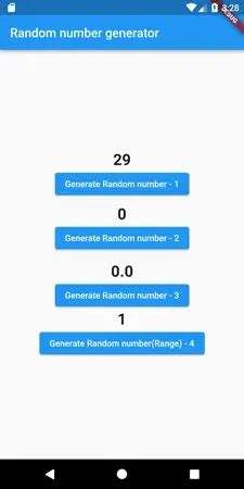generate 6 digit random number in flutter