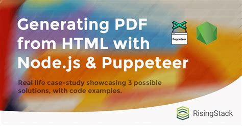 generate image from html nodejs