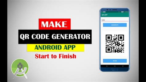 generate qr code for android app