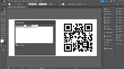 generate qr code illustrator 2023