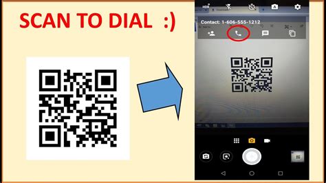generate qr code to call