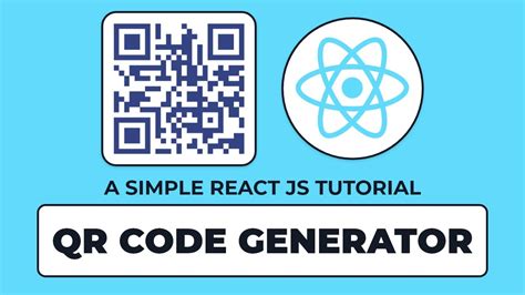 generate qr code using react js