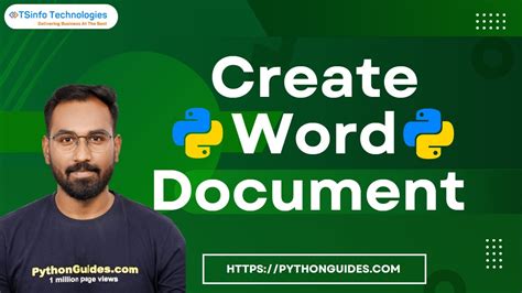 generate word document using python