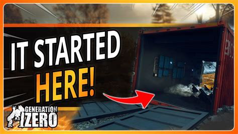 Generation Zero Walkthrough First House 3 Of 4