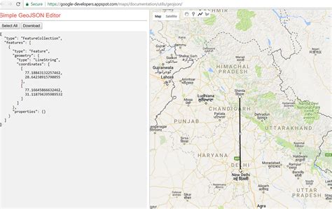 geojson line example