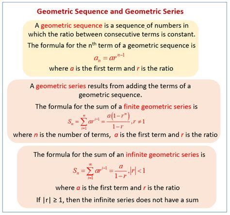 geometric sequence and series examples with solutions