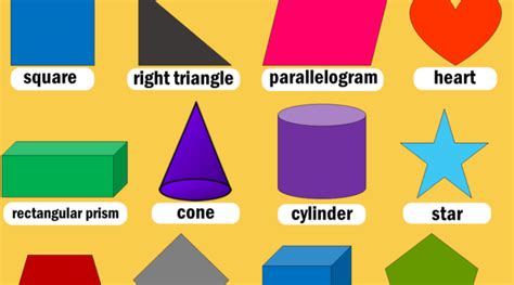 geometric shapes definition with examples