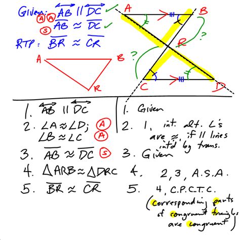 geometry proofs practice with answers
