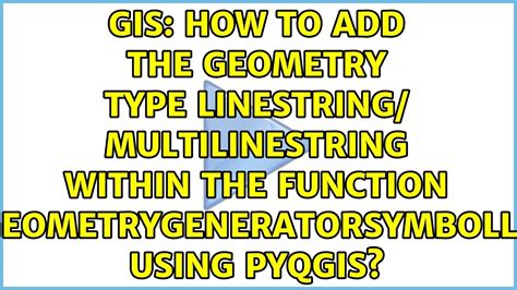 geometry type linestring