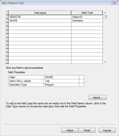 geometry types arcgis