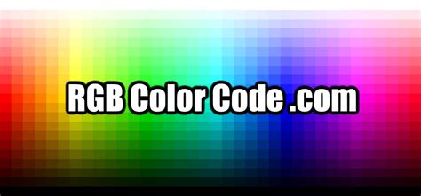 get color code from rgb online