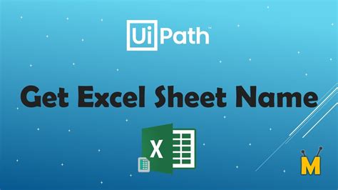 get excel sheet name uipath