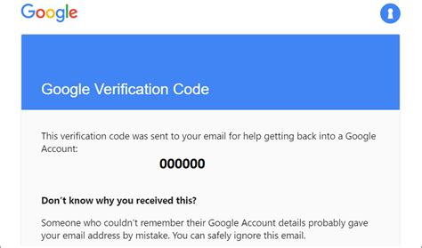 get google verification code online