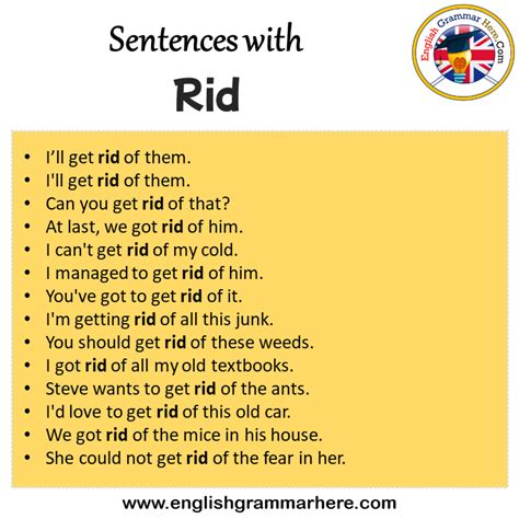 get rid of meaning in english sentence