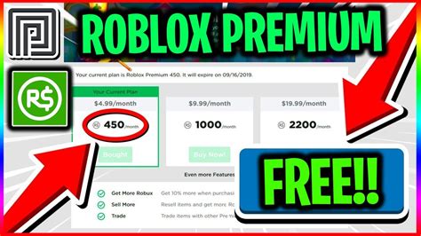 get roblox premium for free