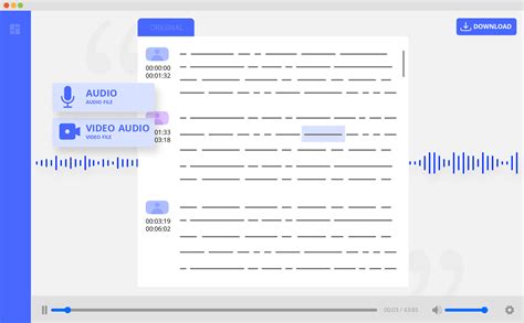 get transcript from audio file ai