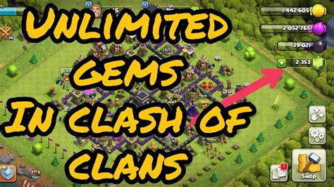 get unlimited gems in coc