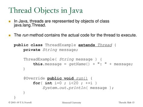 getname method in java thread