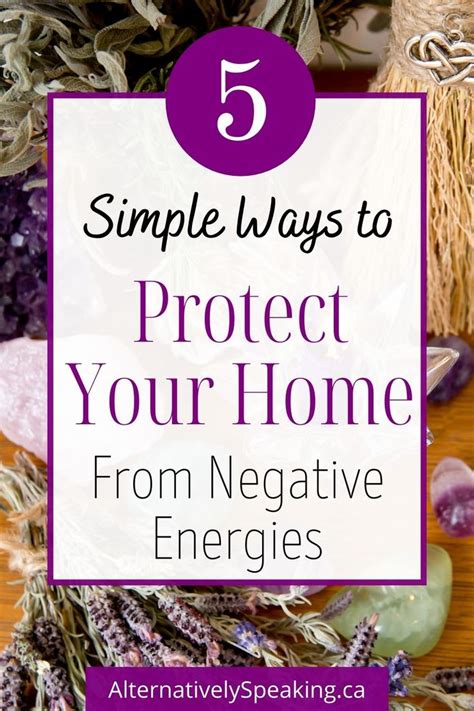getting rid of negative energy in your house
