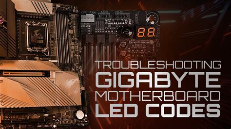 gigabyte motherboard error code 8