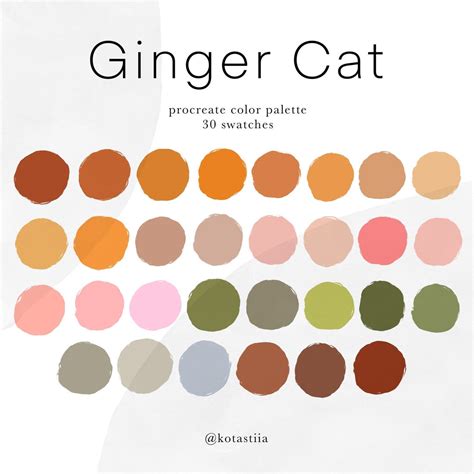 ginger cat hex code
