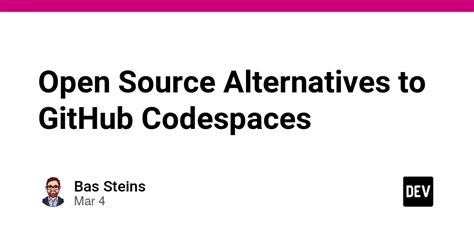 github codespaces open source alternative