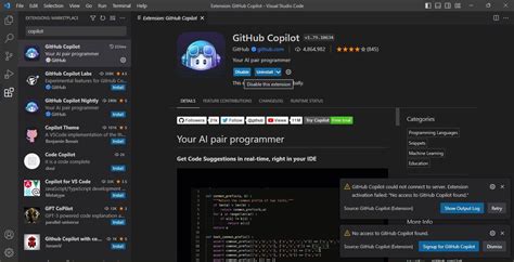 github copilot free alternative for vs code