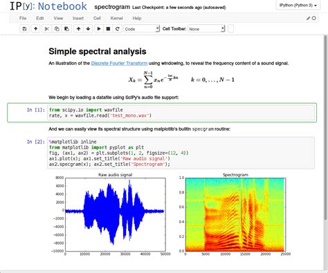 github jupyter notebook example