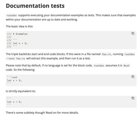 github markdown code block types