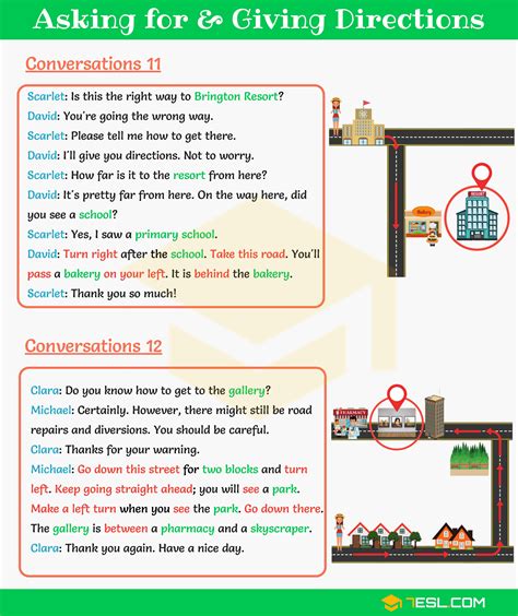 give examples of conversation