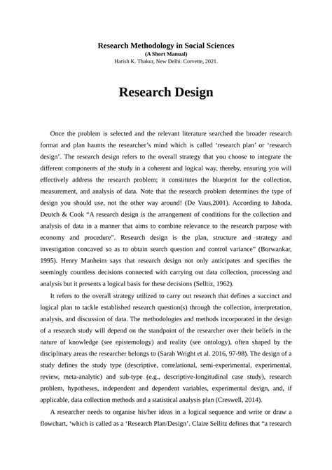 give me example of descriptive design