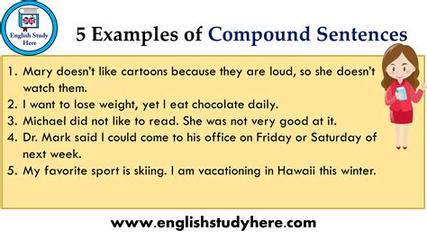 give some examples of compound complex sentence