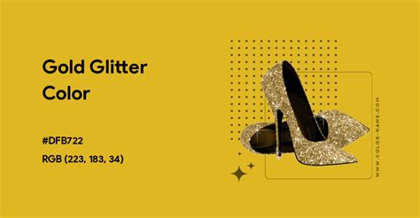 glittering gold hex code