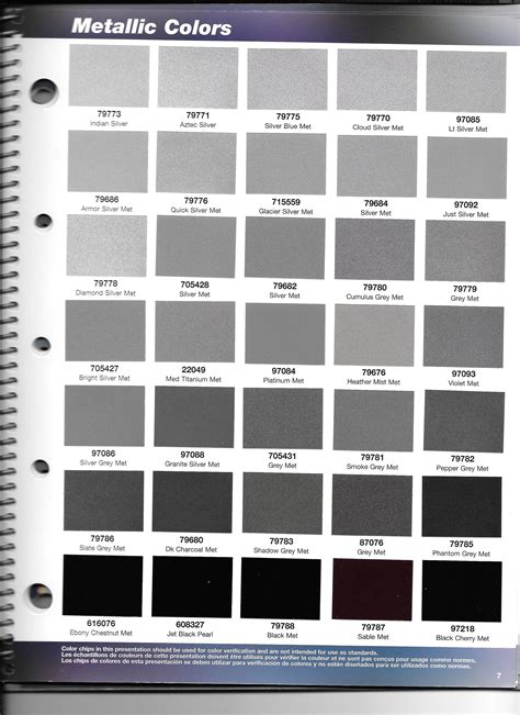 gloss silver paint code