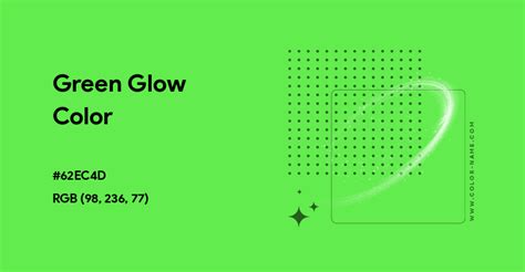 glowing green color code