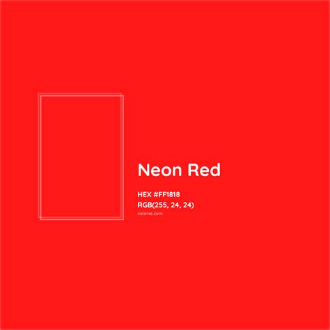 glowing red colour code
