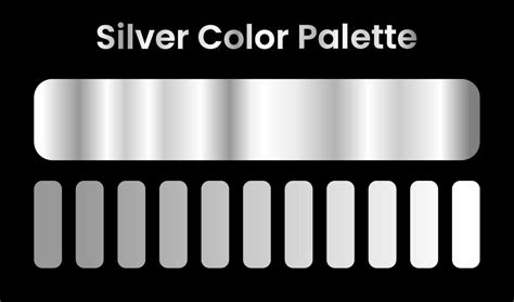 glowing silver color code