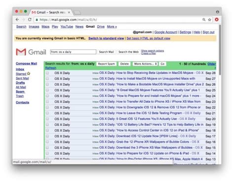 gmail html basic