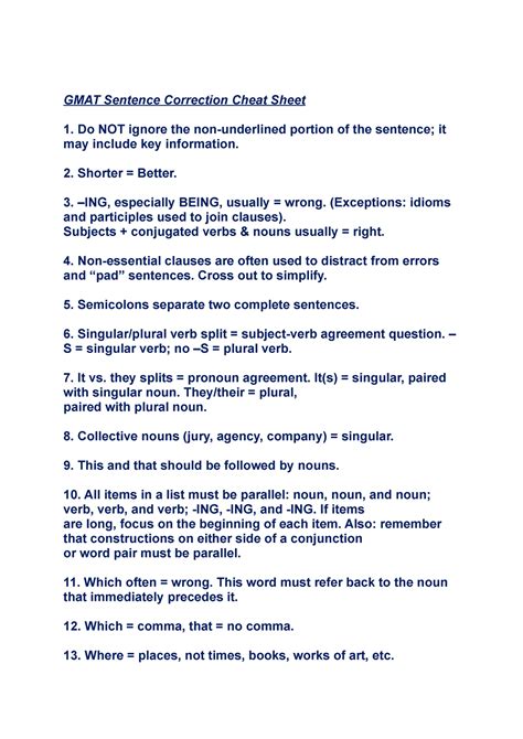 gmat sentence correction questions with answers pdf