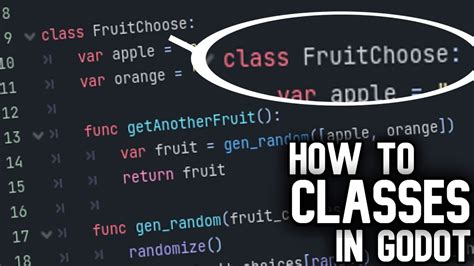 godot classes