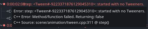 godot tween not working