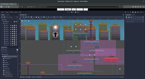 godot web example
